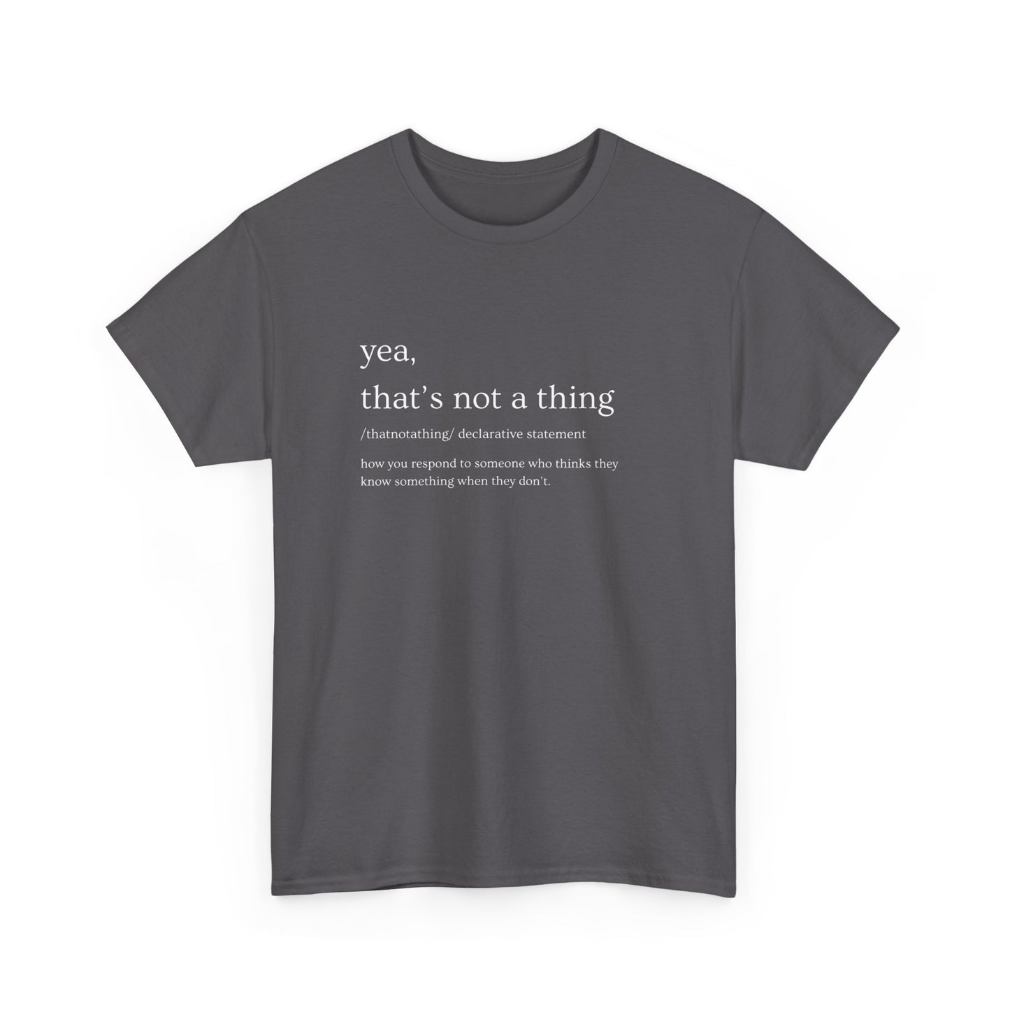 Unisex Heavy Cotton Tee - Comfy Everyday Essential for All Occasions