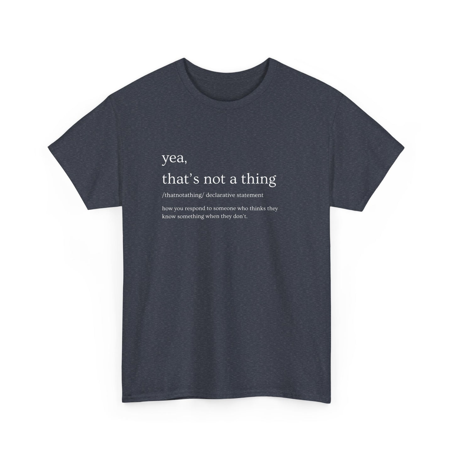 Unisex Heavy Cotton Tee - Comfy Everyday Essential for All Occasions