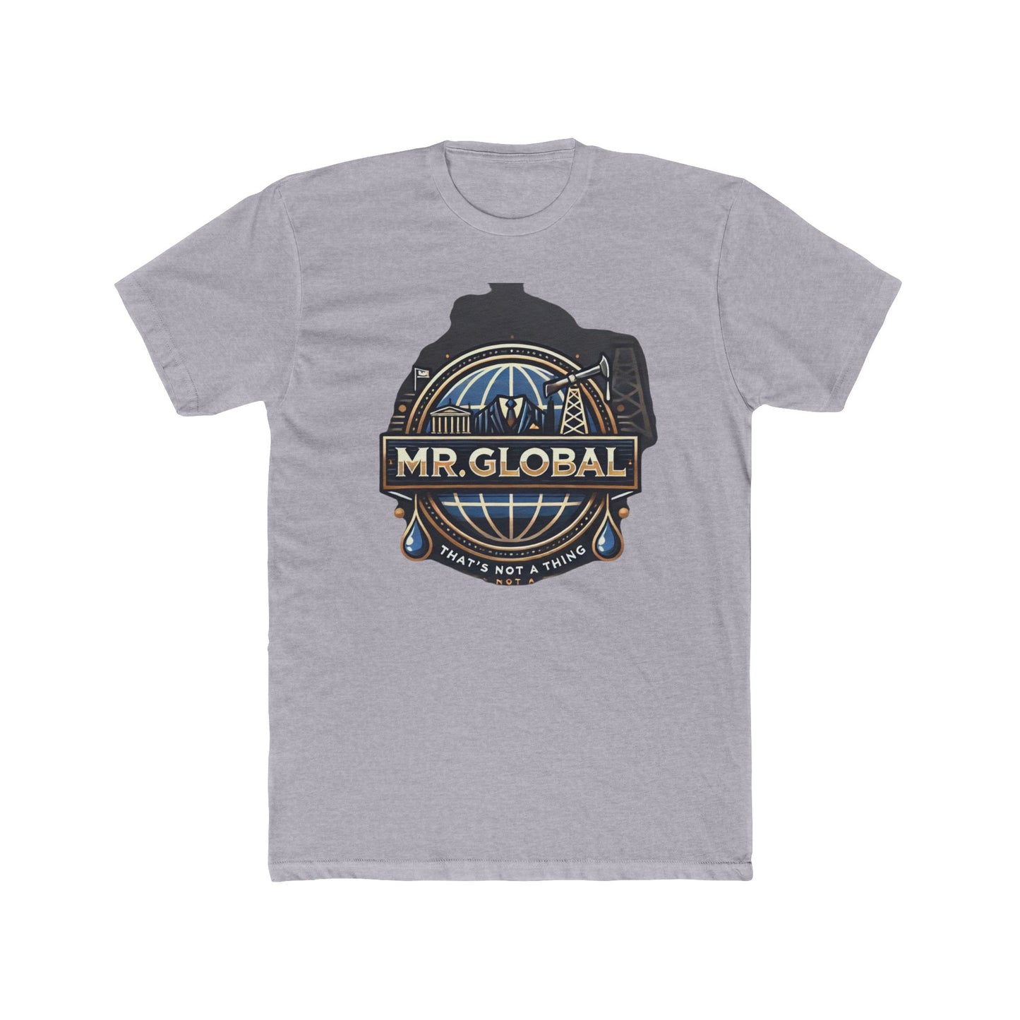 Mr. Global Unisex Cotton Crew Tee - Fun Graphic T-Shirt for Travel Lovers