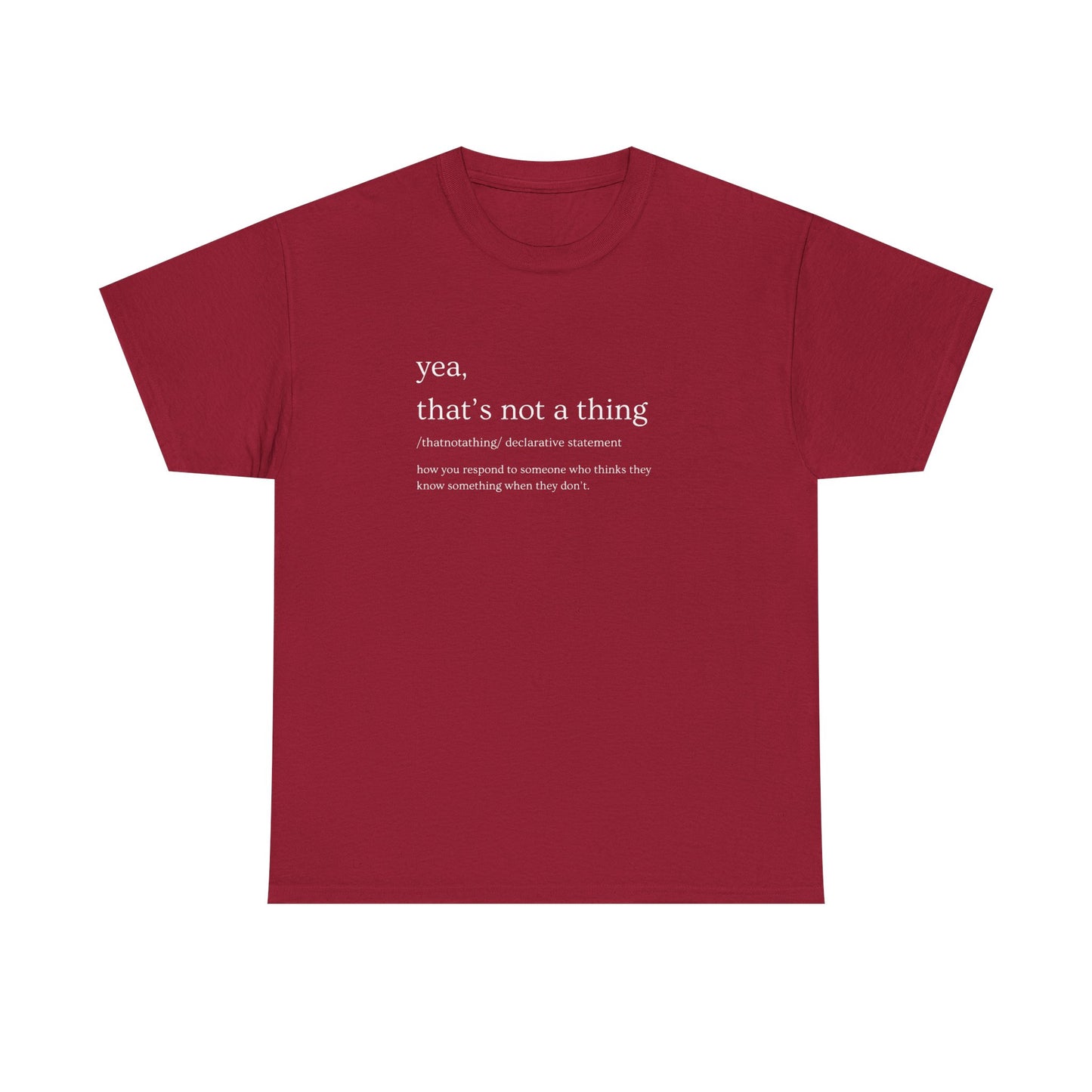 Unisex Heavy Cotton Tee - Comfy Everyday Essential for All Occasions