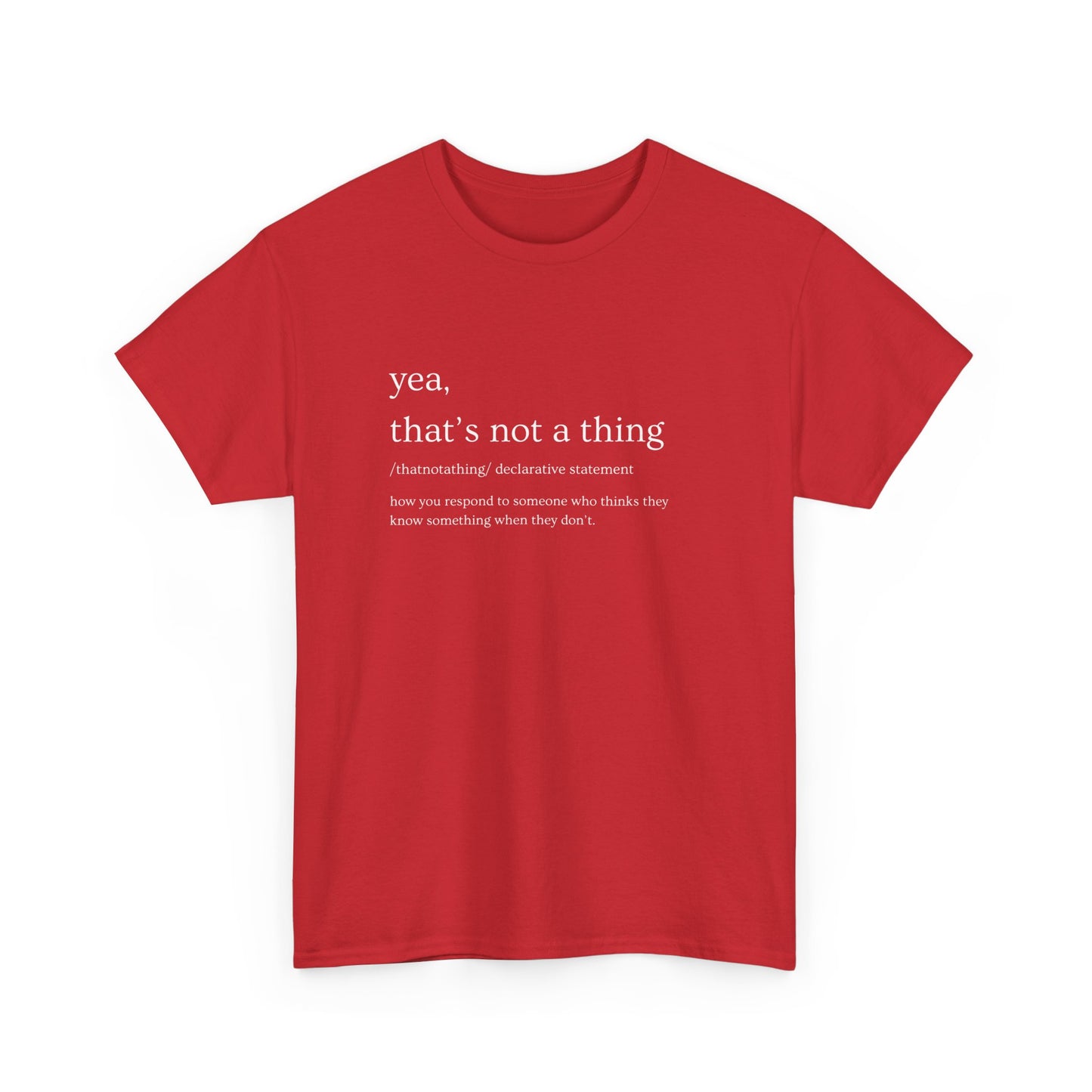 Unisex Heavy Cotton Tee - Comfy Everyday Essential for All Occasions