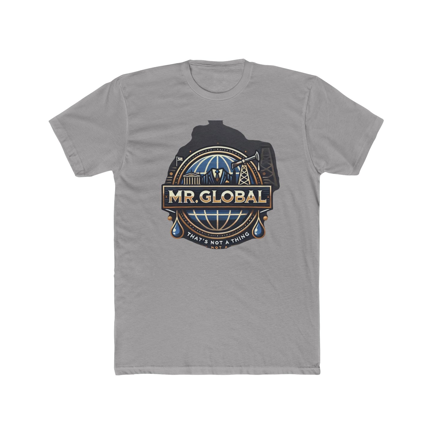 Mr. Global Unisex Cotton Crew Tee - Fun Graphic T-Shirt for Travel Lovers