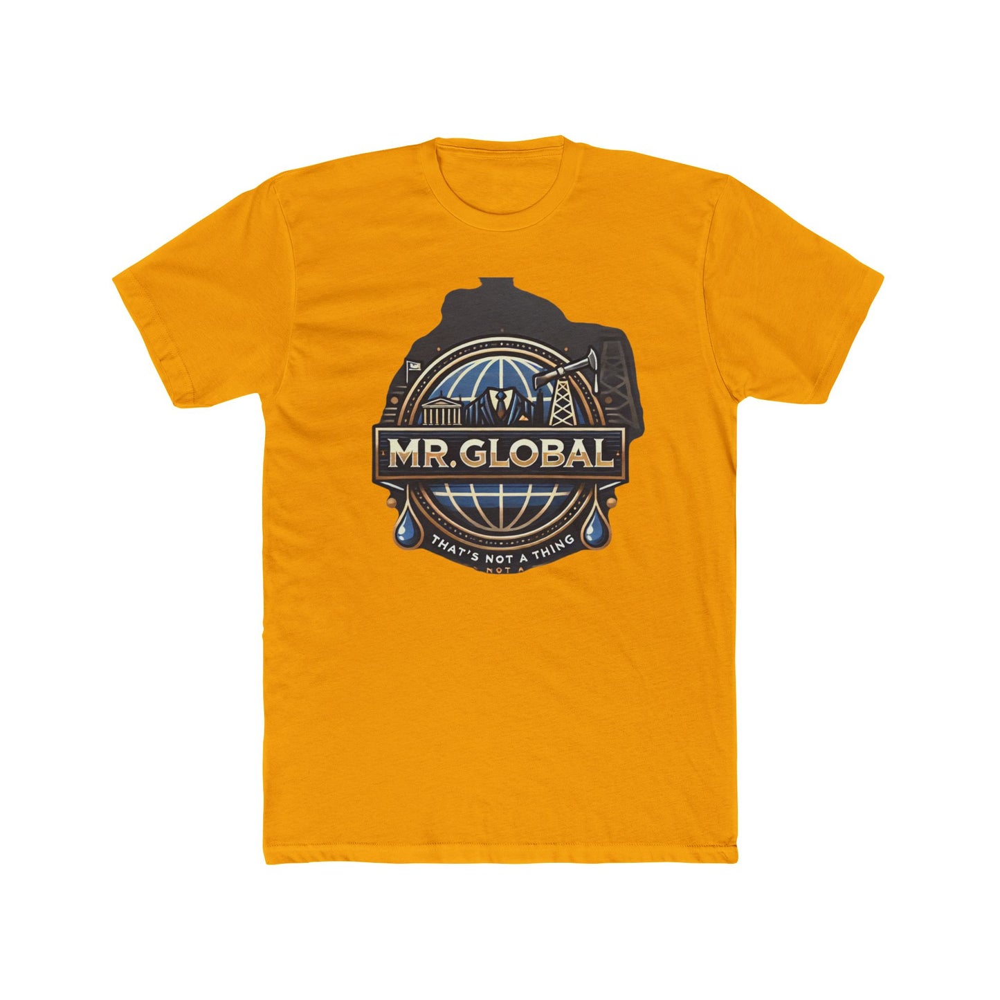 Mr. Global Unisex Cotton Crew Tee - Fun Graphic T-Shirt for Travel Lovers
