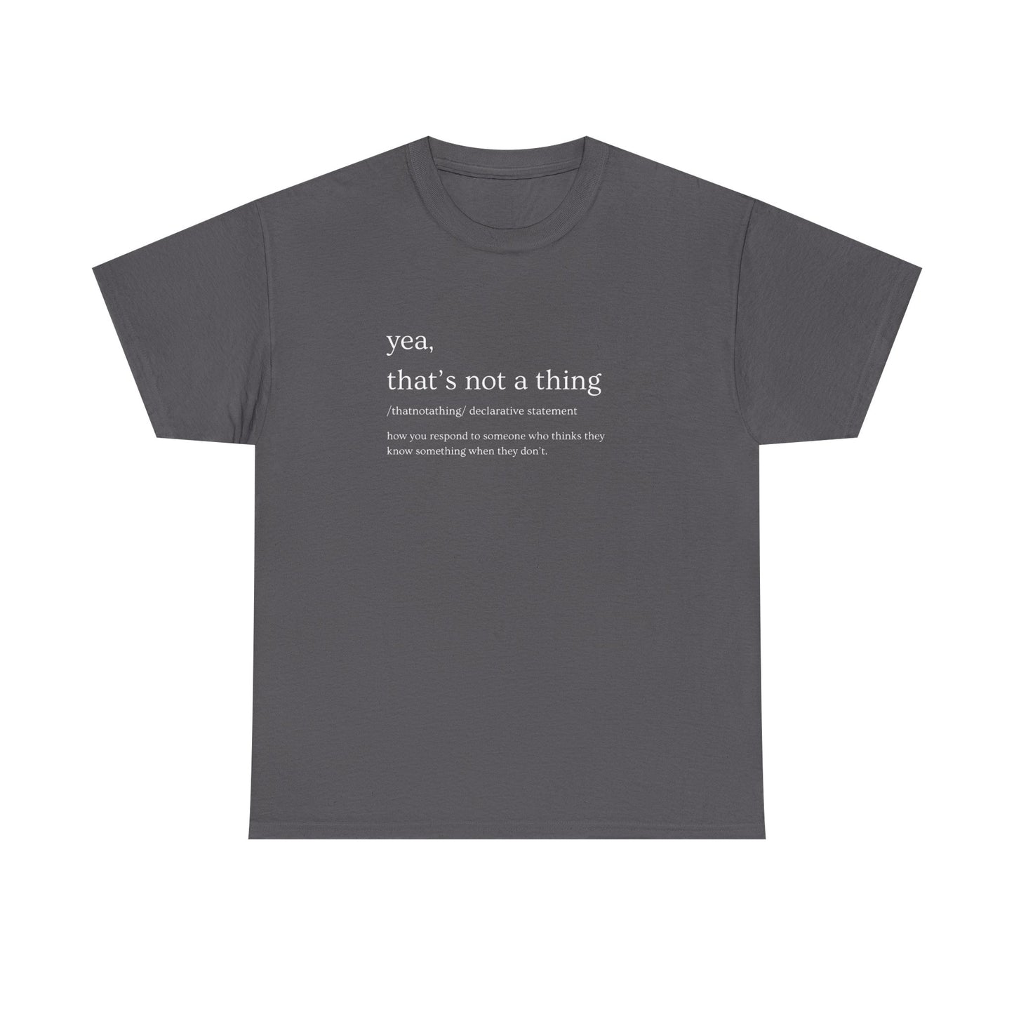 Unisex Heavy Cotton Tee - Comfy Everyday Essential for All Occasions