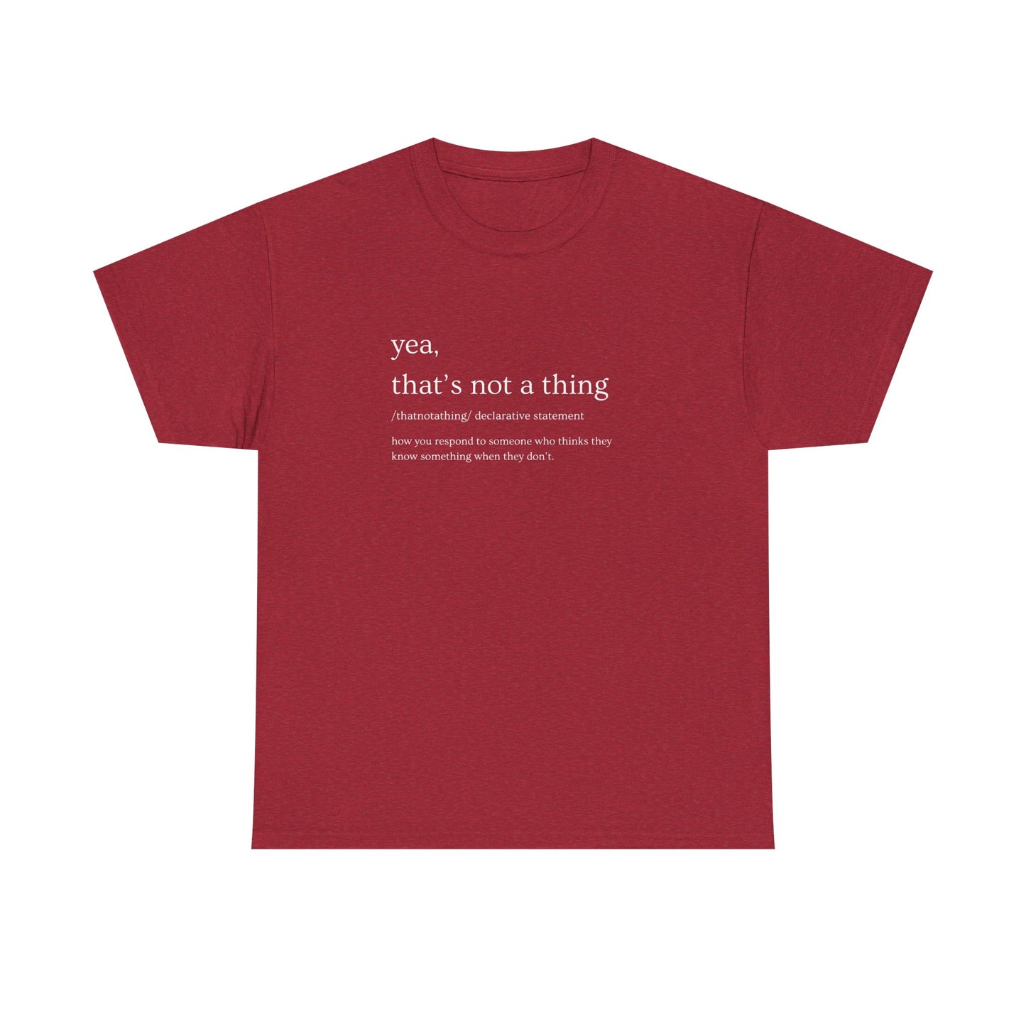Unisex Heavy Cotton Tee - Comfy Everyday Essential for All Occasions