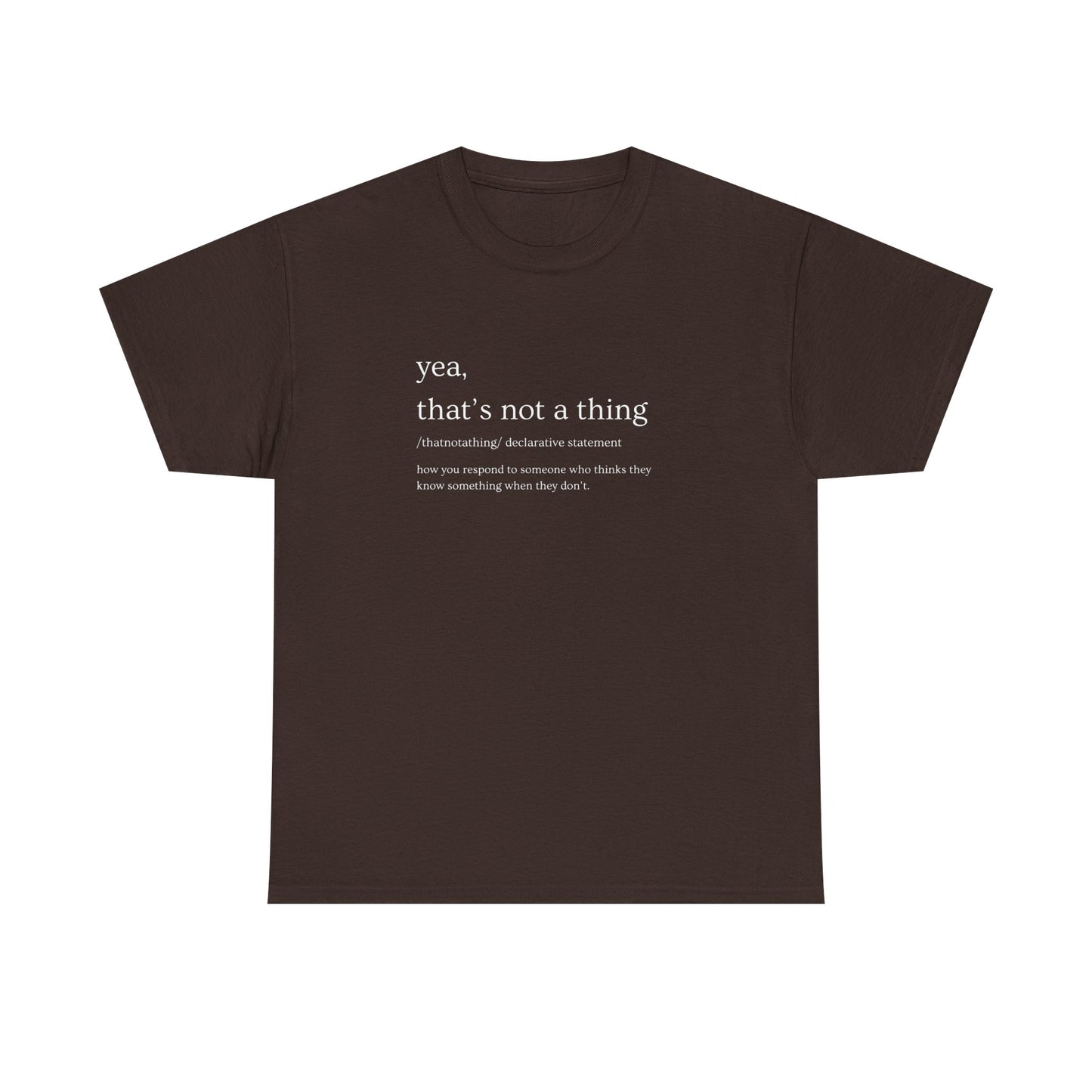 Unisex Heavy Cotton Tee - Comfy Everyday Essential for All Occasions