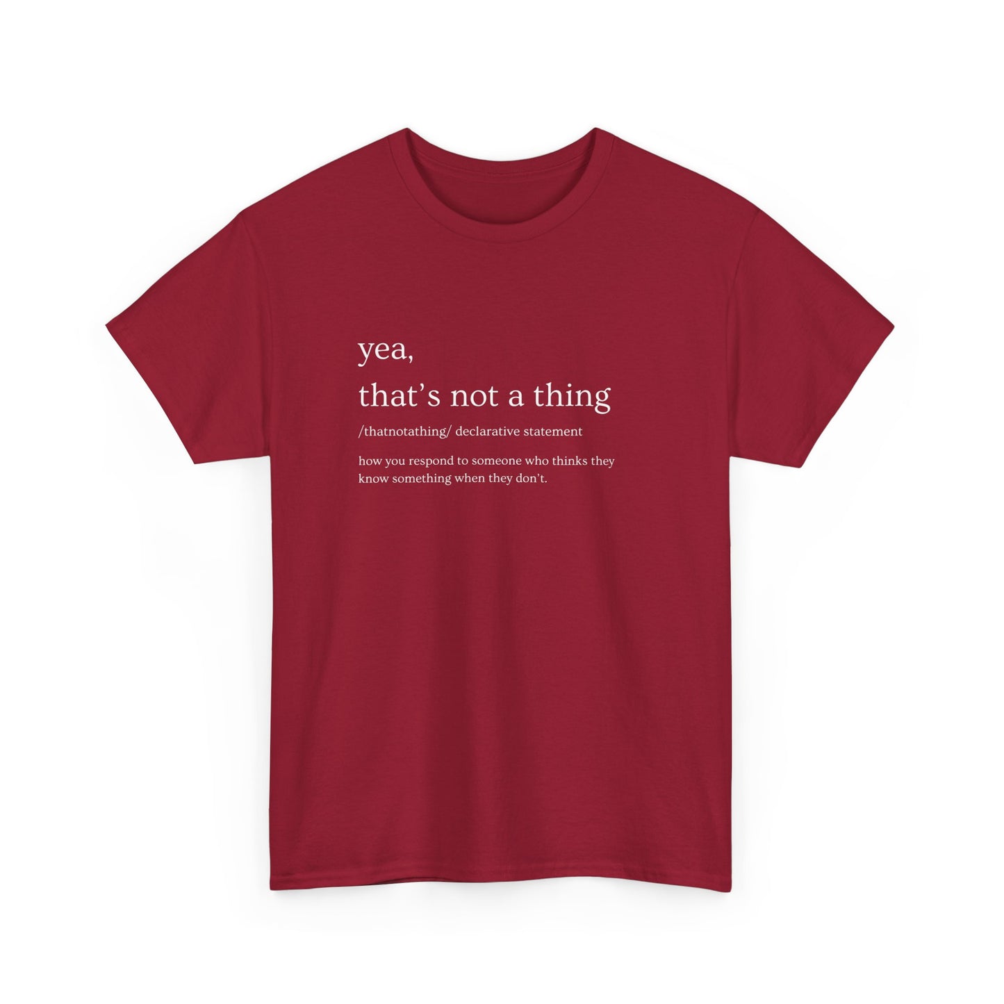 Unisex Heavy Cotton Tee - Comfy Everyday Essential for All Occasions