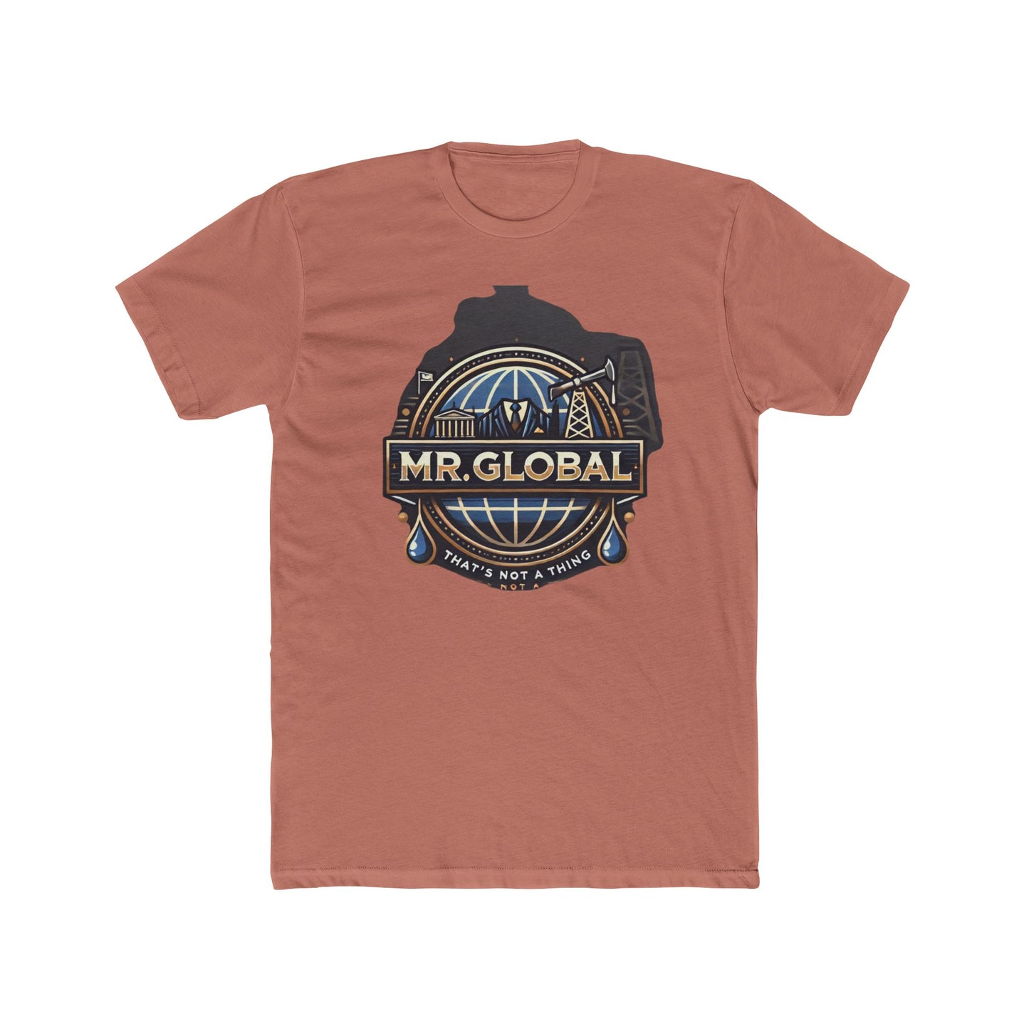 Mr. Global Unisex Cotton Crew Tee - Fun Graphic T-Shirt for Travel Lovers