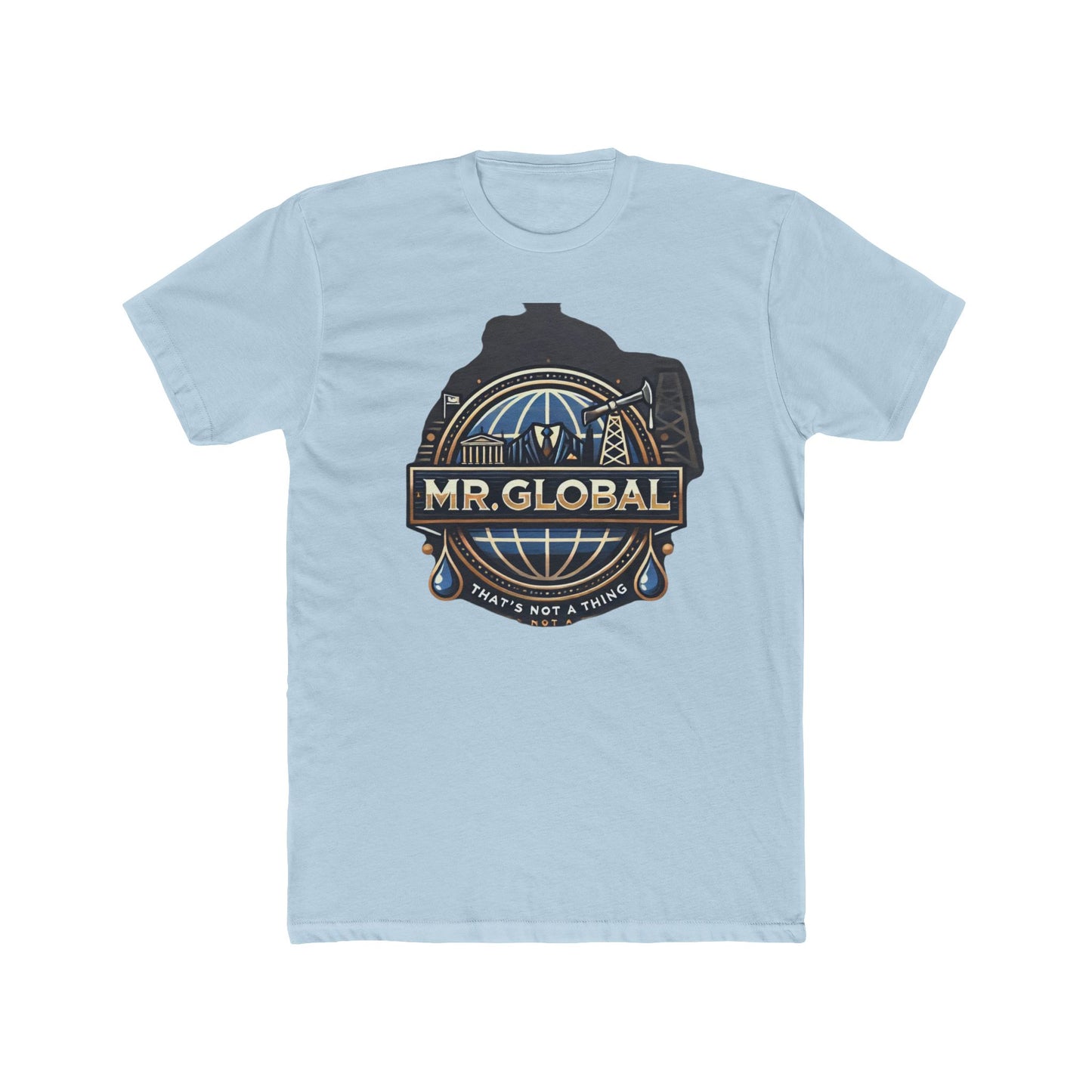 Mr. Global Unisex Cotton Crew Tee - Fun Graphic T-Shirt for Travel Lovers