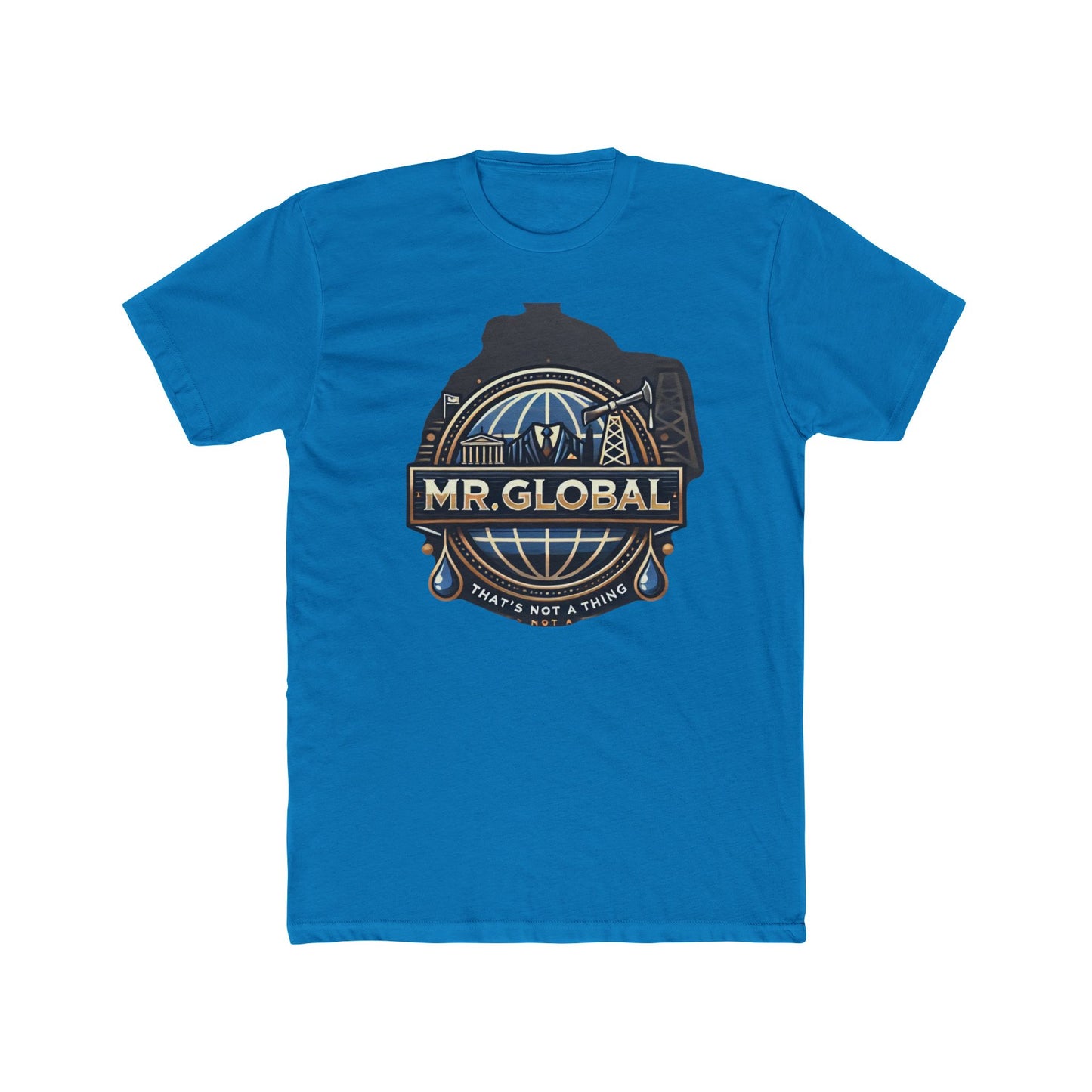 Mr. Global Unisex Cotton Crew Tee - Fun Graphic T-Shirt for Travel Lovers