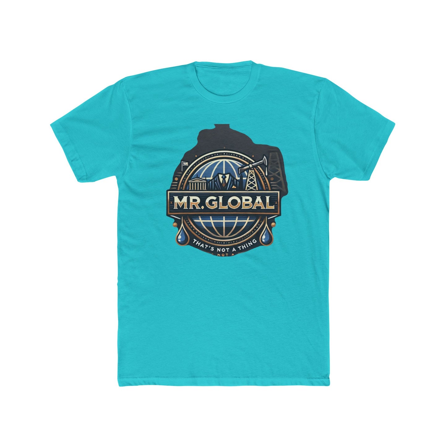 Mr. Global Unisex Cotton Crew Tee - Fun Graphic T-Shirt for Travel Lovers
