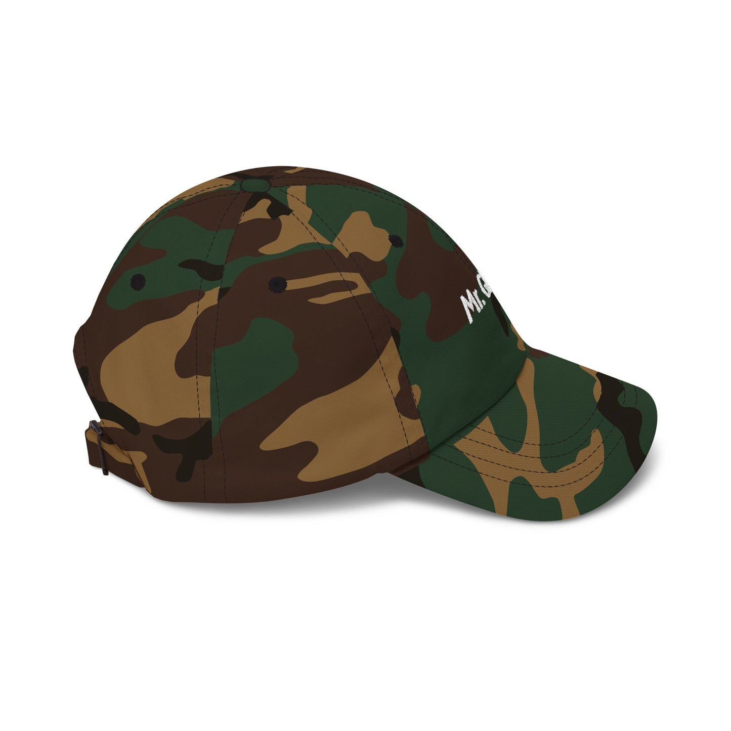 Mr. Global Dad Cap — Embroidered Casual Baseball Hat