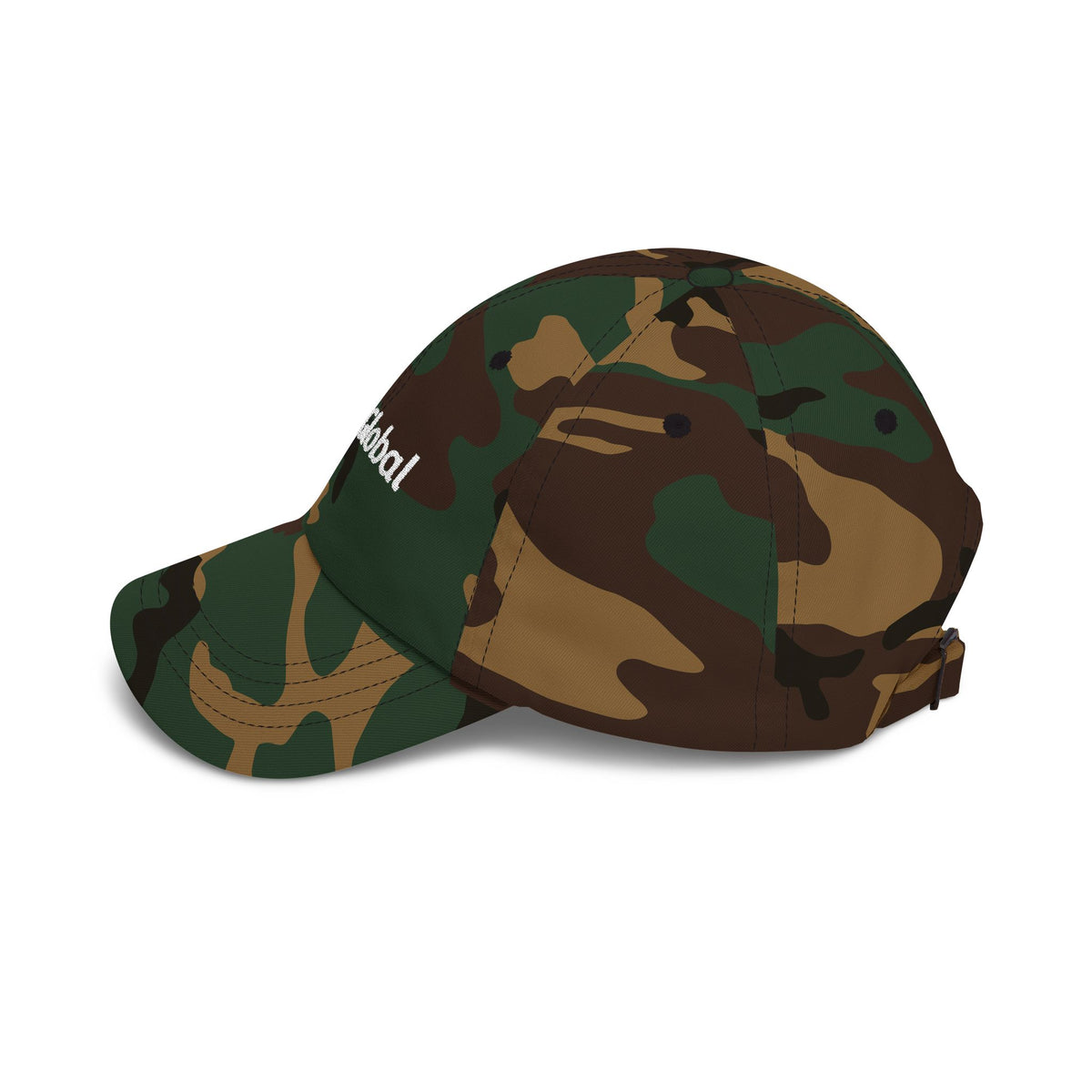 Mr. Global Dad Cap — Embroidered Casual Baseball Hat